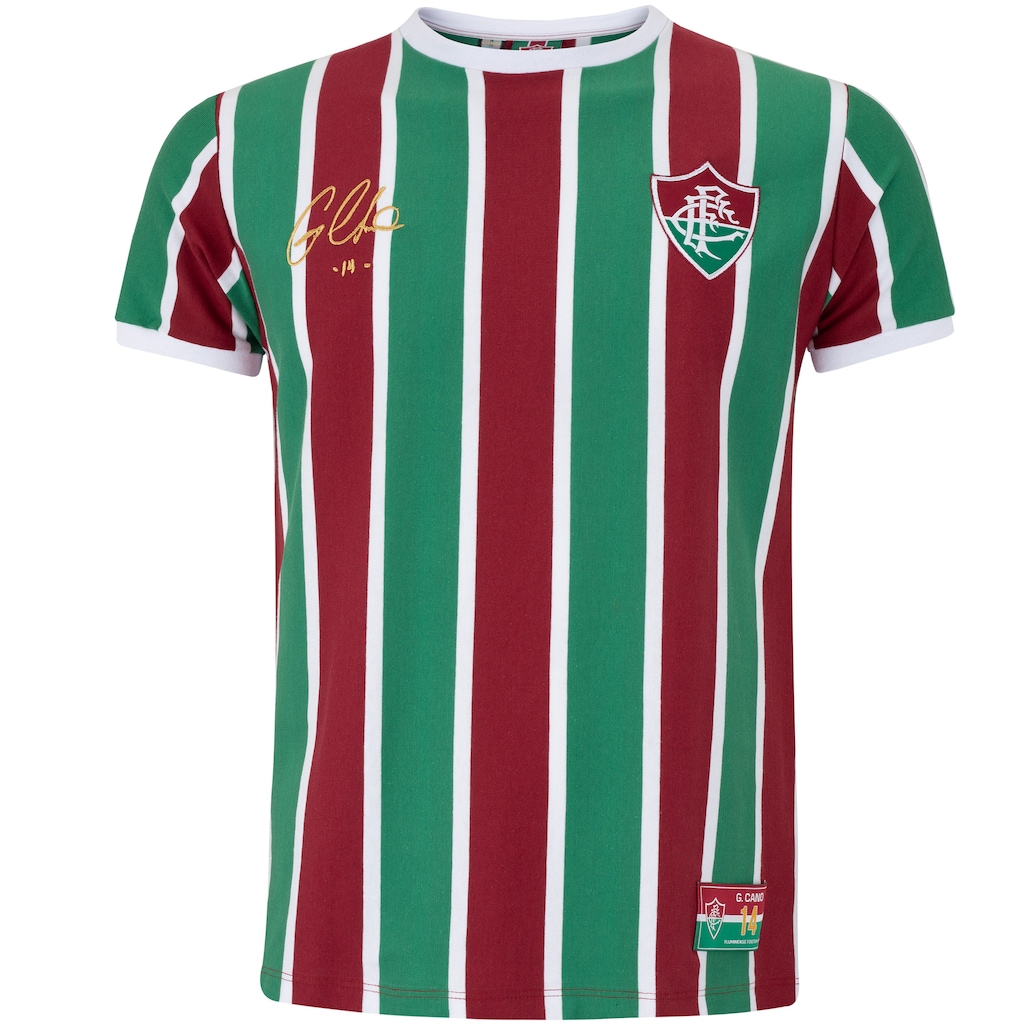 Camiseta do Fluminense Braziline Masculina Cano