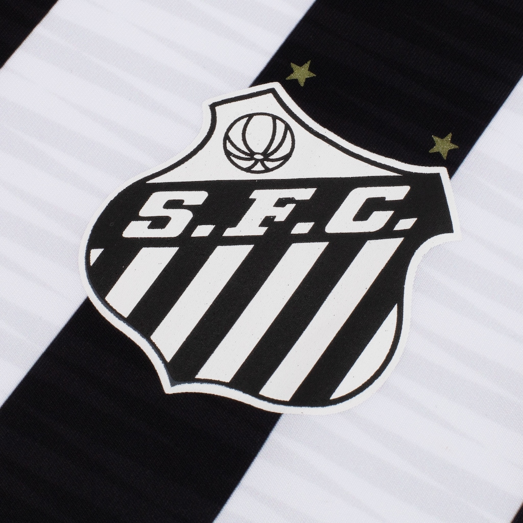 Imagem 3 do produto Camiseta do Santos Braziline Infantil Majestic
