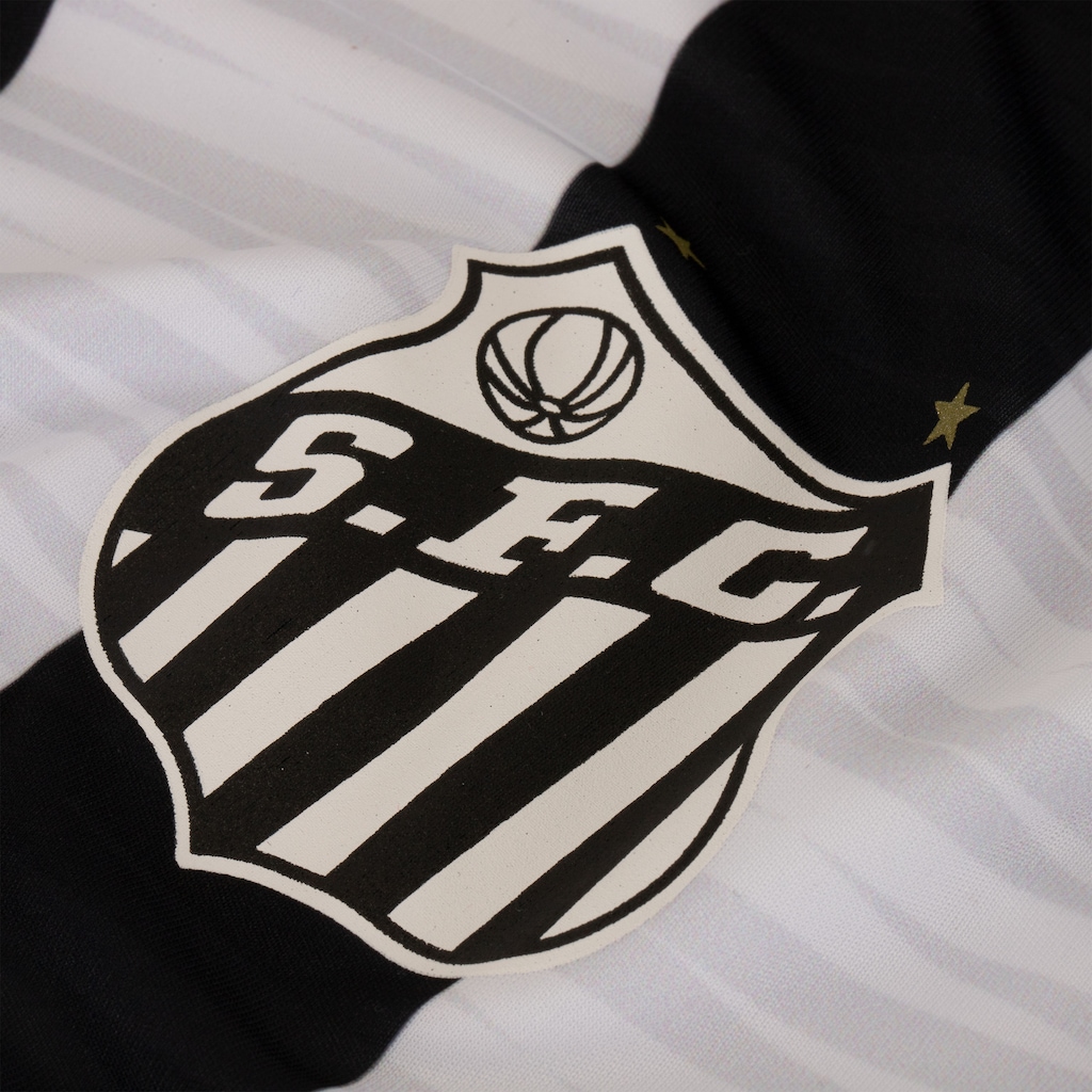 Imagem 3 do produto Camiseta do Santos Braziline Masculina Majestic