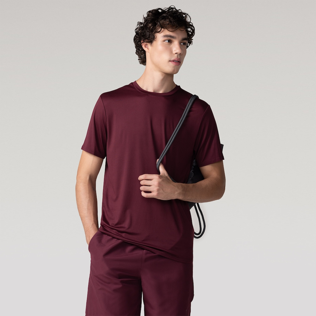 Camiseta Masculina Oxer Manga Curta Regulação Térmica