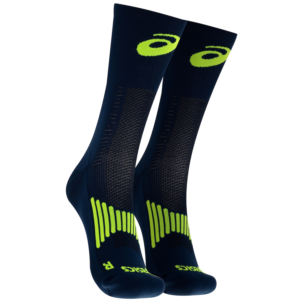 Meia de Corrida ASICS Rally Crew Cano Alto Adulto