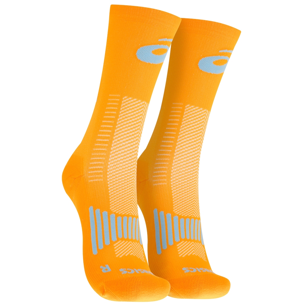 Meia Para Corrida Rally Crew 21k Cano Alto Tamanho 34-38 ASICS Adulto