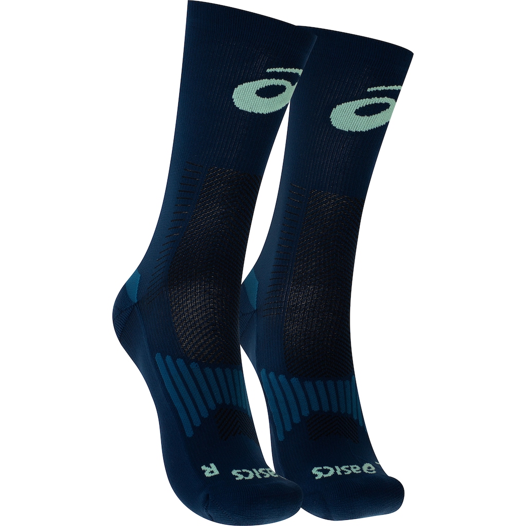 Meia de Corrida ASICS Rally Crew Cano Alto Adulto