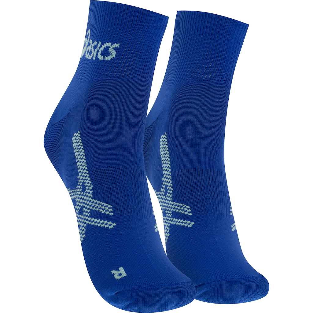 Imagem 2 do produto Kit 3 Pares de Meias Asics Quarter Cano Médio Adulto