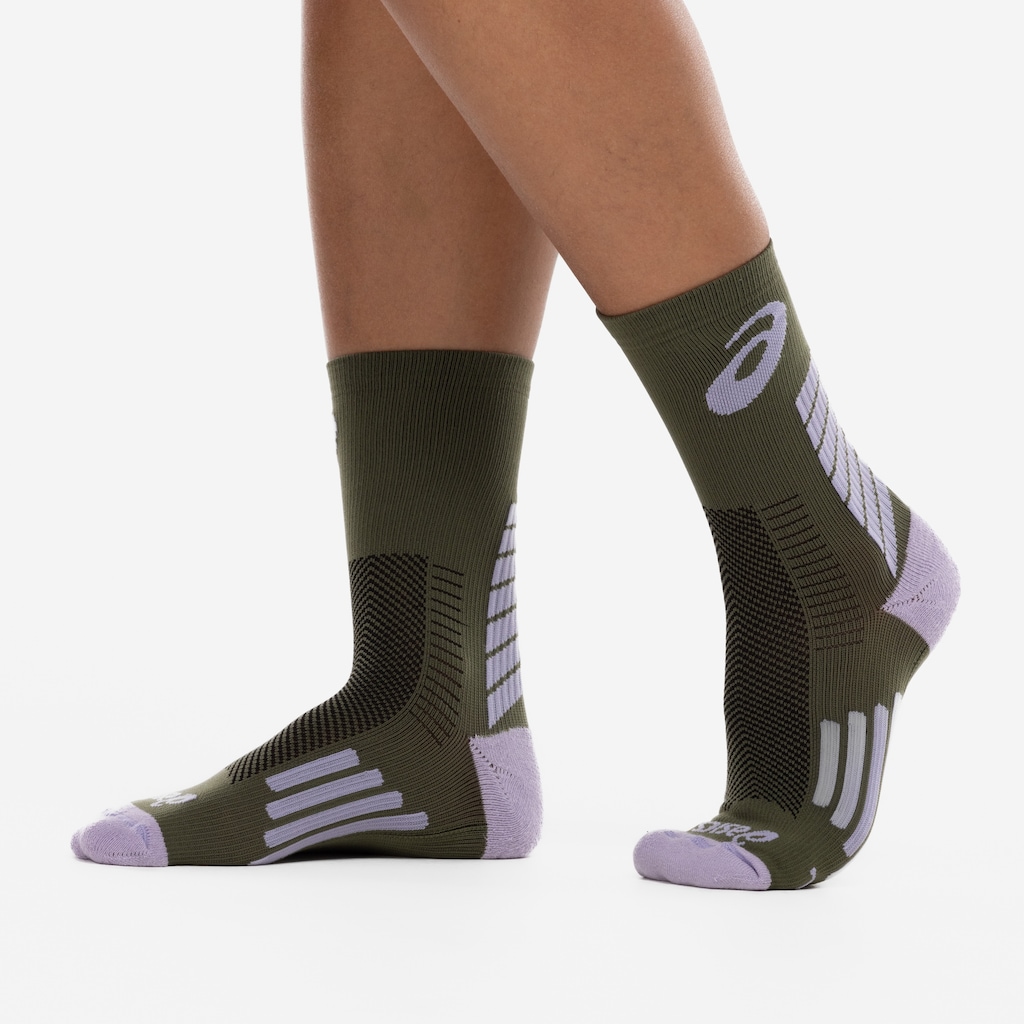 Imagem 4 do produto Meia Para Corrida Rally Crew 5k Cano Alto Tamanho 39-44 ASICS Adulto