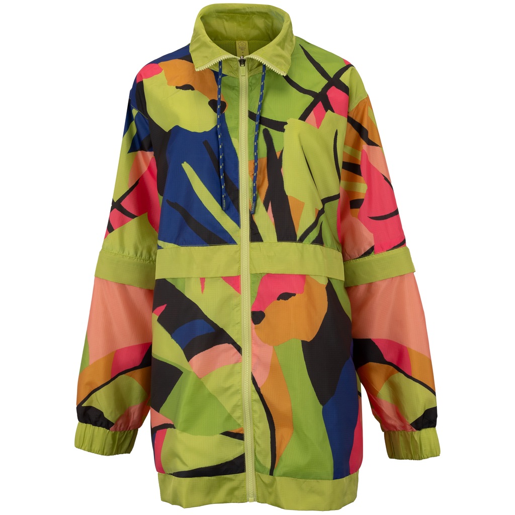 Jaqueta Feminina Farm Bex Floresta de Leopardo - Foto 1