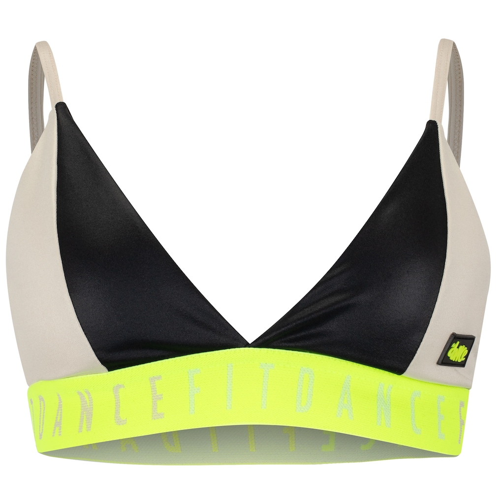 Top Fitness com Bojo Fixo Fit Dance Baixa Sustentação Alças Elástico Adulto