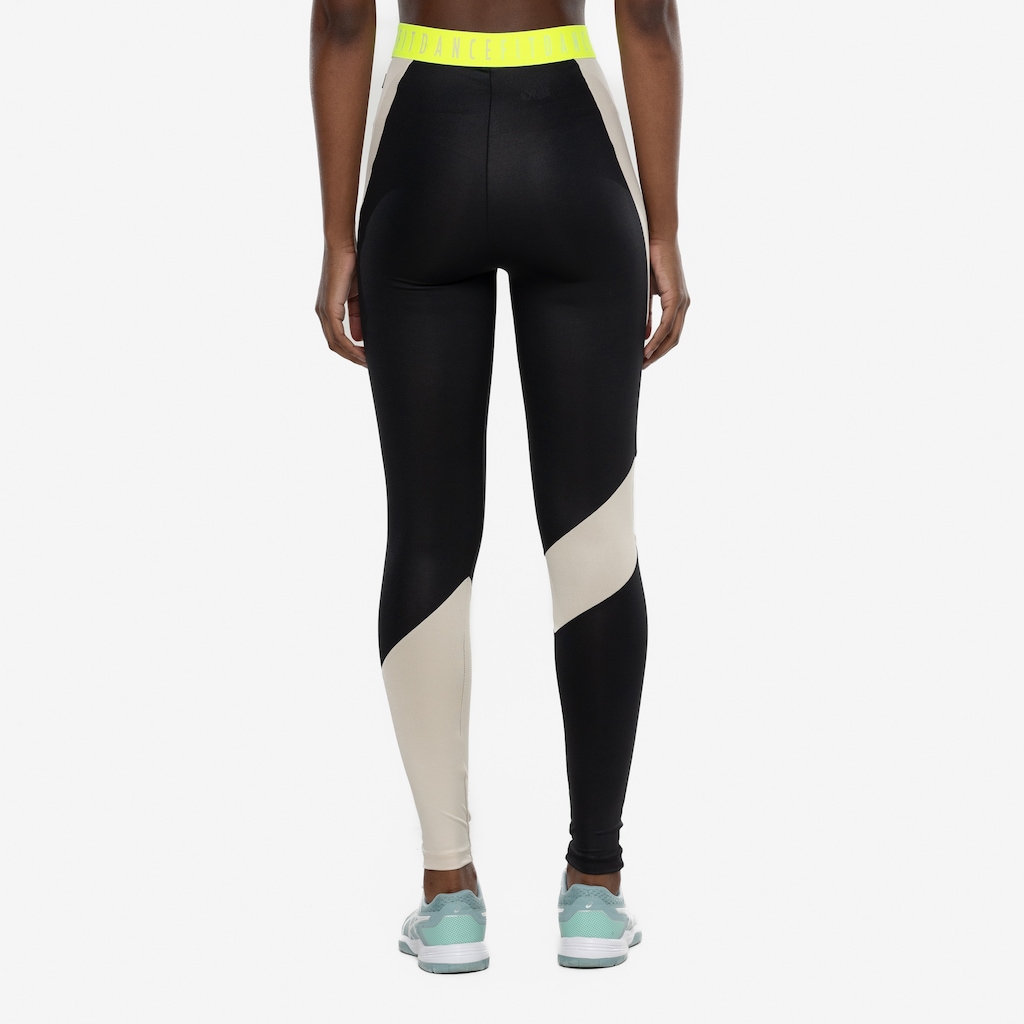 Imagem 2 do produto Calça Legging Feminina Fit Dance Elástico Recortada