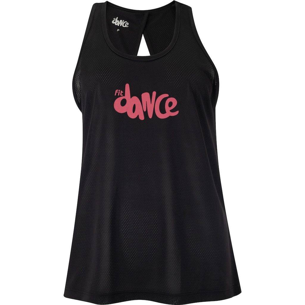 Camiseta Regata Feminina Fit Dance Transpassada