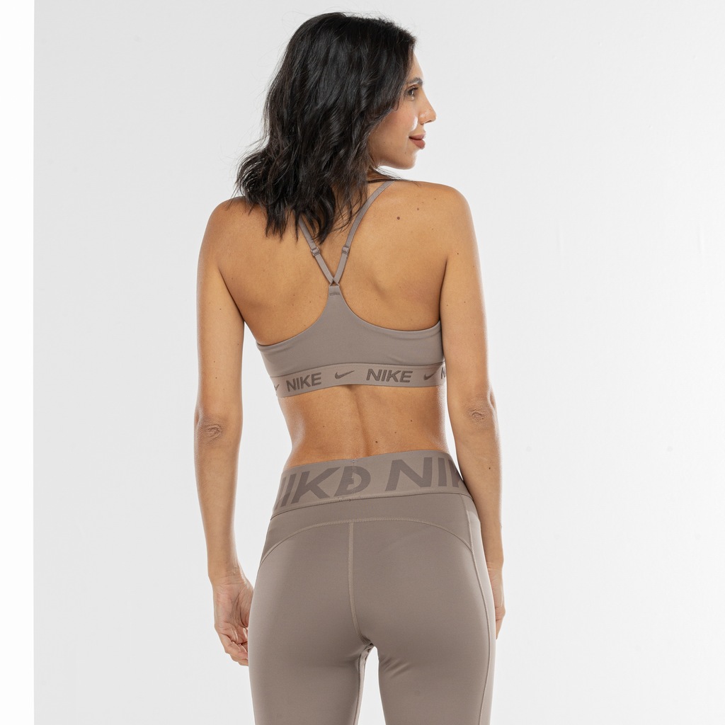 Imagem 2 do produto Top Fitness com Bojo Nike Baixa Sustentação Dri-Fit Indy SPT BRA