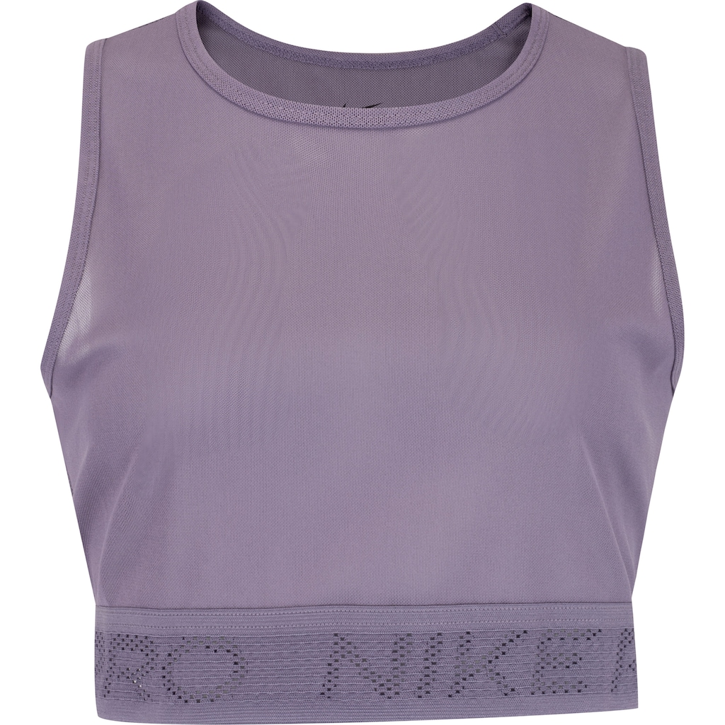 Blusa Cropped Regata Feminina Nike Mesh Pro Tanike