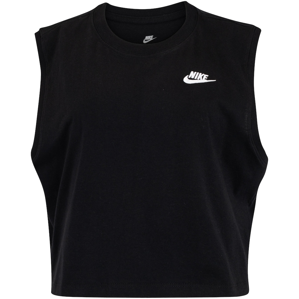 Blusa Cropped Feminina Nike Club SL Tee