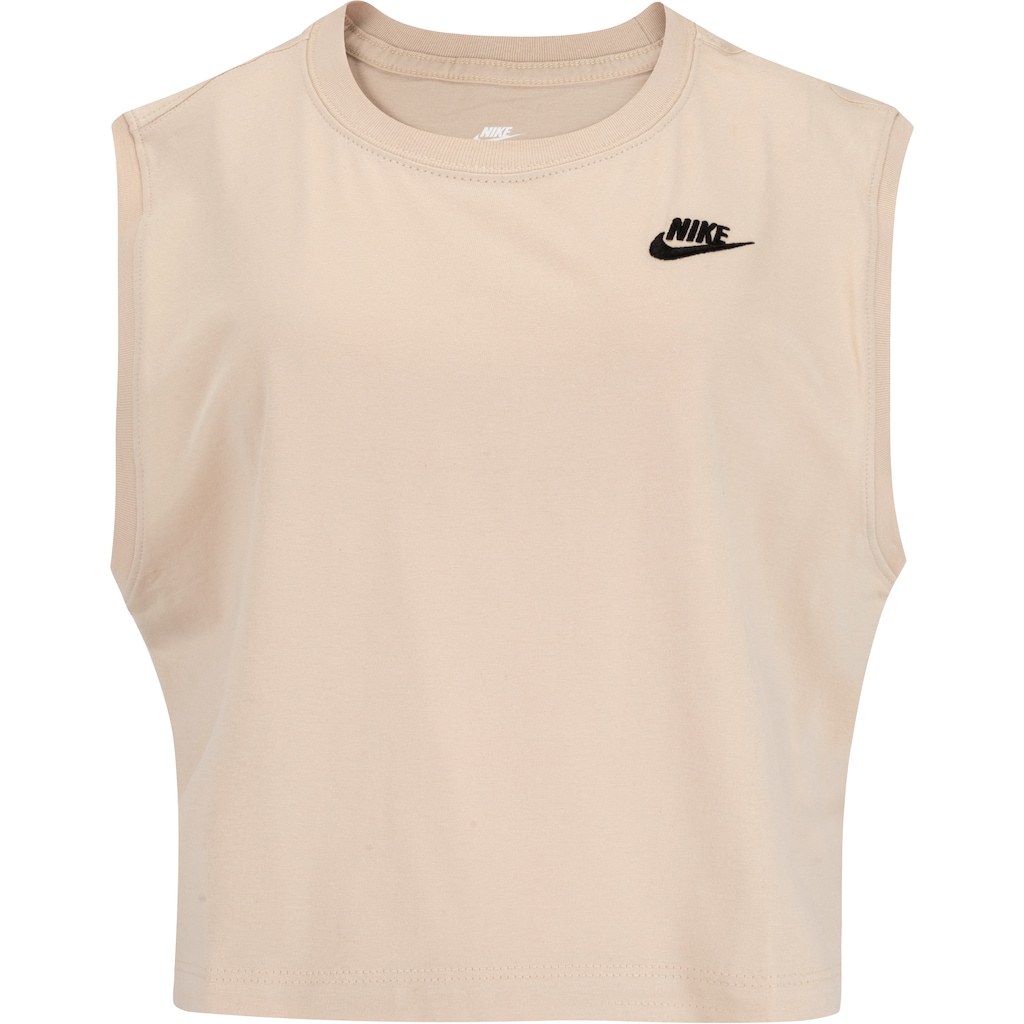 Blusa Cropped Feminina Nike Club SL Tee
