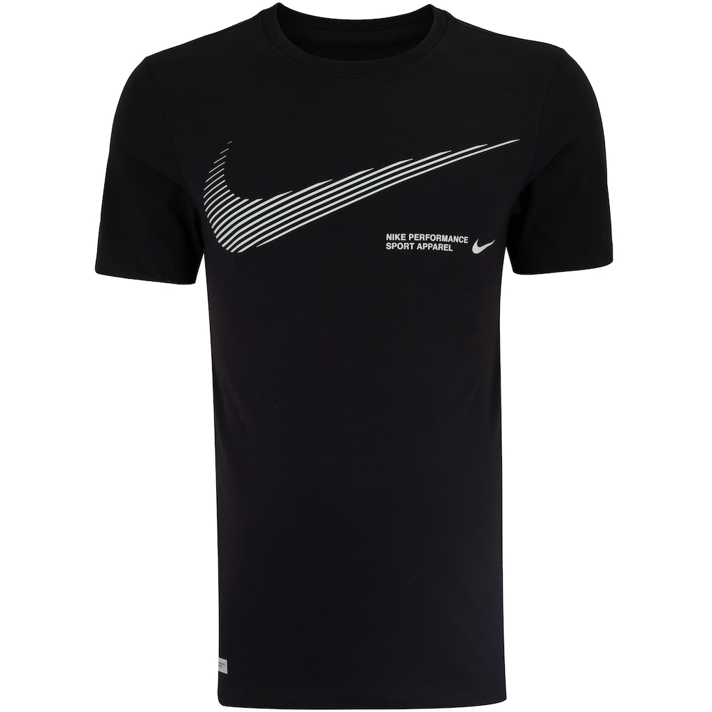 Camiseta Masculina Nike Manga Curta Dri-Fit Tee Flash - Foto 1