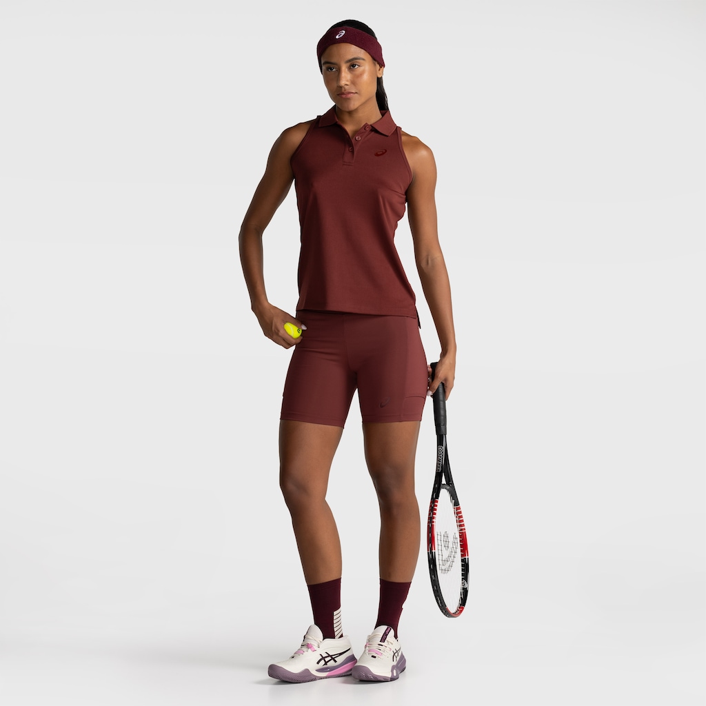 Imagem 3 do produto Camisa Polo Regata ASICS Botões Antiodor- Feminina