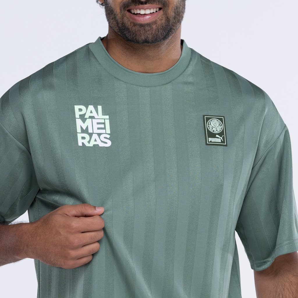 Imagem 2 do produto Camiseta do Palmeiras Puma Masculina Manga Curta Ftblngry SS Jersey