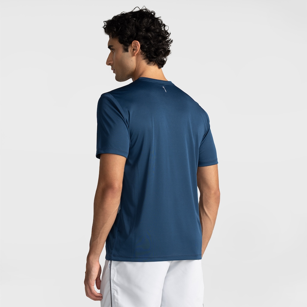 Camiseta Masculina Oxer Manga Curta Recorte com Vivo - Foto 2