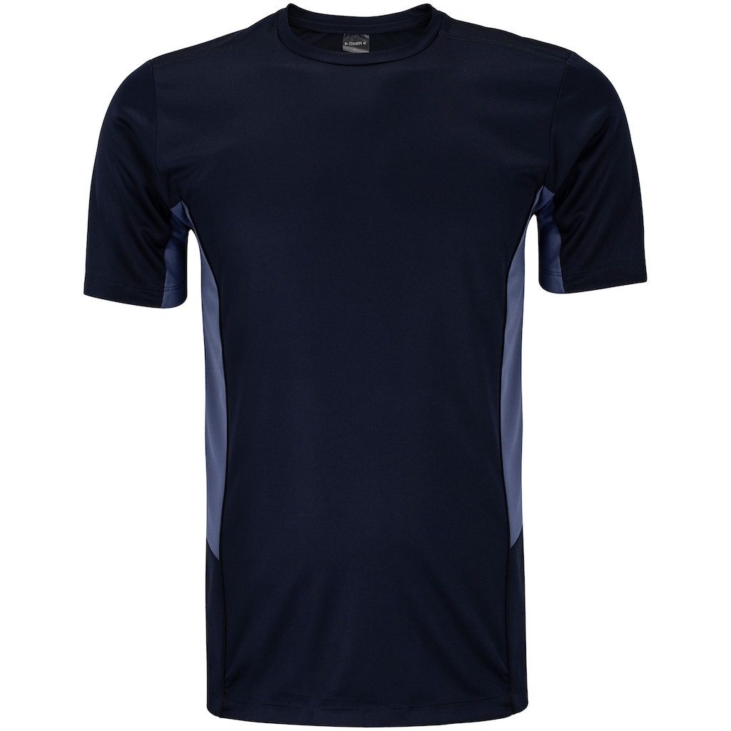 Camiseta Masculina Oxer Manga Curta Recorte com Vivo