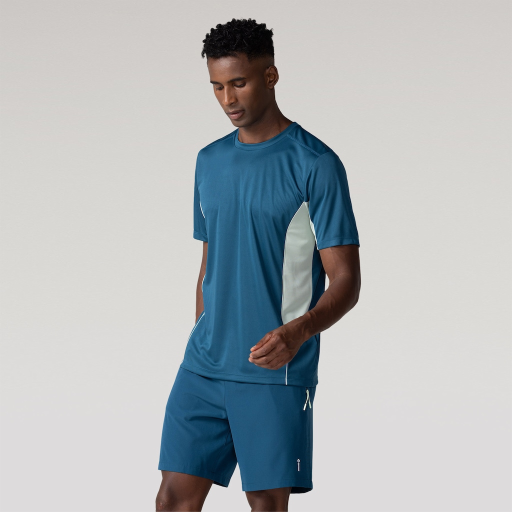 Imagem 2 do produto Camiseta Masculina Oxer Manga Curta Recorte com Vivo
