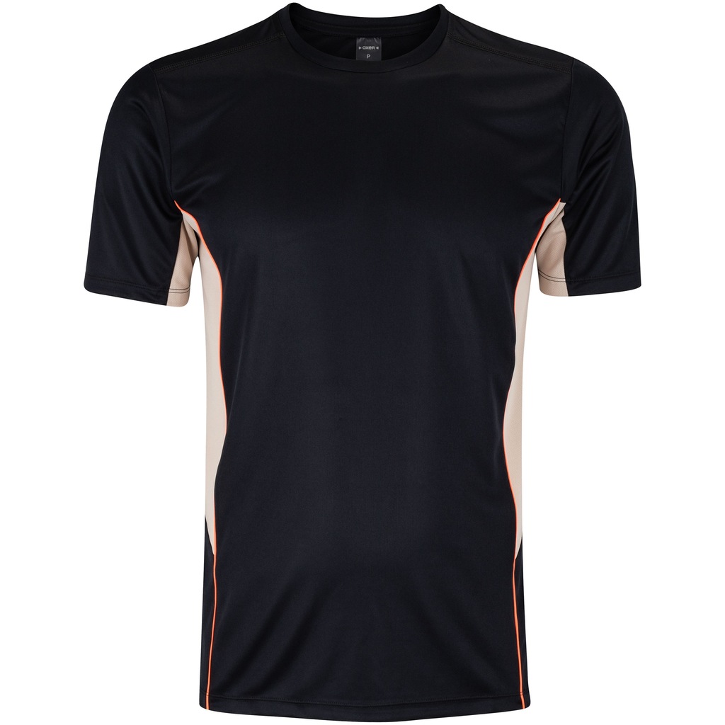Camiseta Masculina Oxer Manga Curta Recorte com Vivo - Foto 1