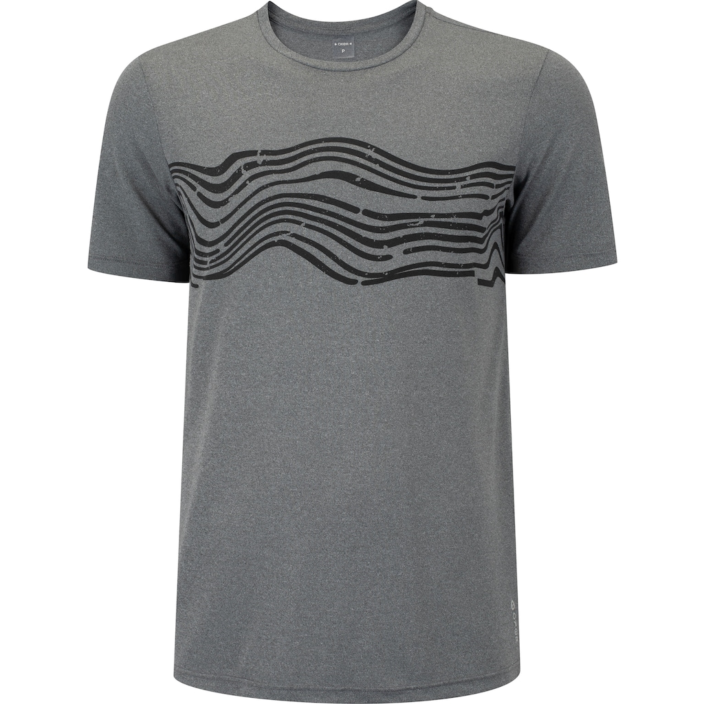 Camiseta Masculina Oxer Manga Curta Crepe Estampada