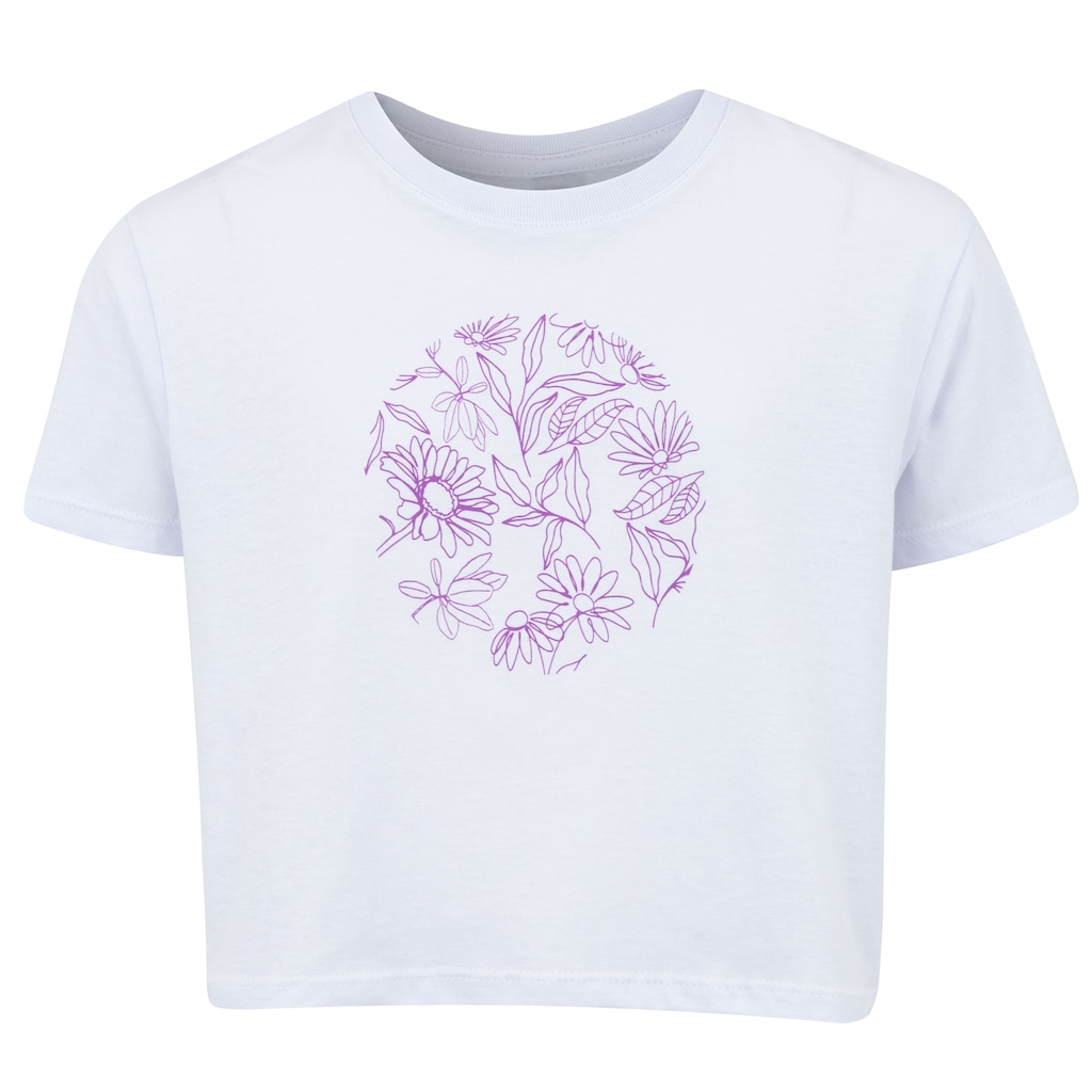 Blusa Cropped Juvenil Oxer Casual