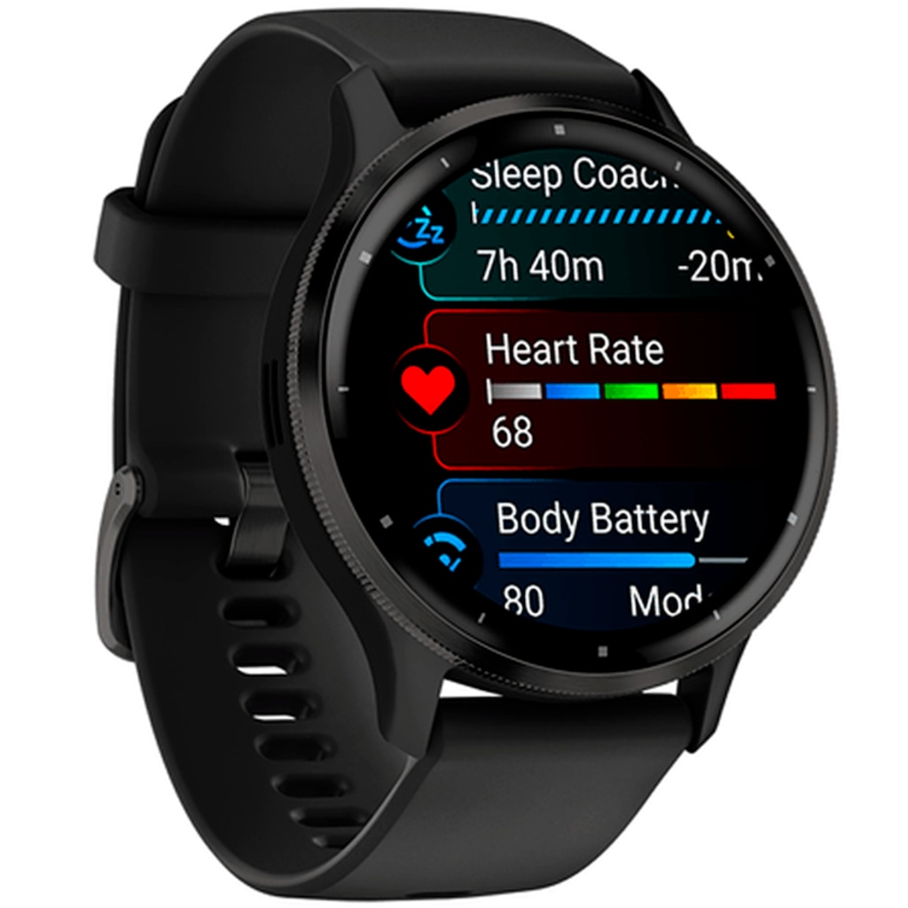 Relógio Monitor Cardíaco Garmin Venu 3 com GPS Adulto em Promoção
