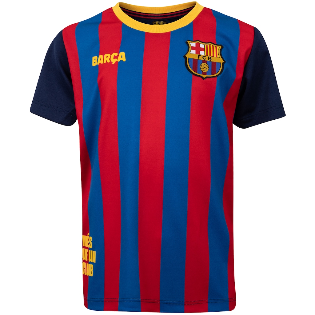 Imagem 2 do produto Kit Fardamento do Barcelona Infantil Camiseta + Calção
