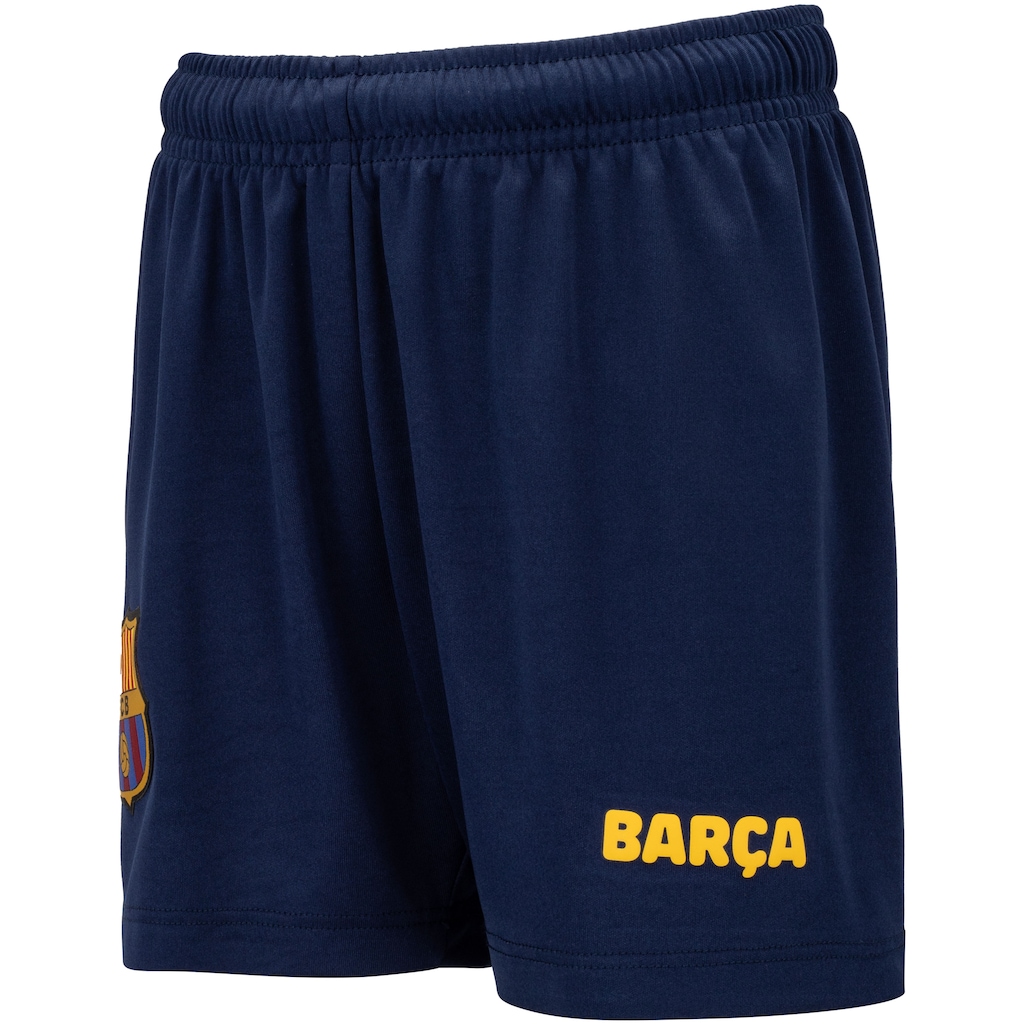 Imagem 4 do produto Kit Fardamento do Barcelona Infantil Camiseta + Calção