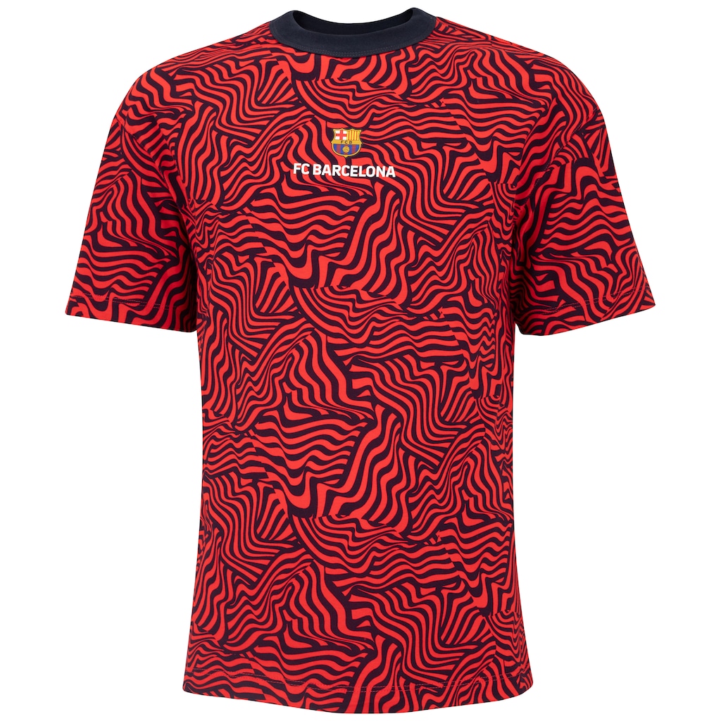 Camiseta do Barcelona Masculina Oversize