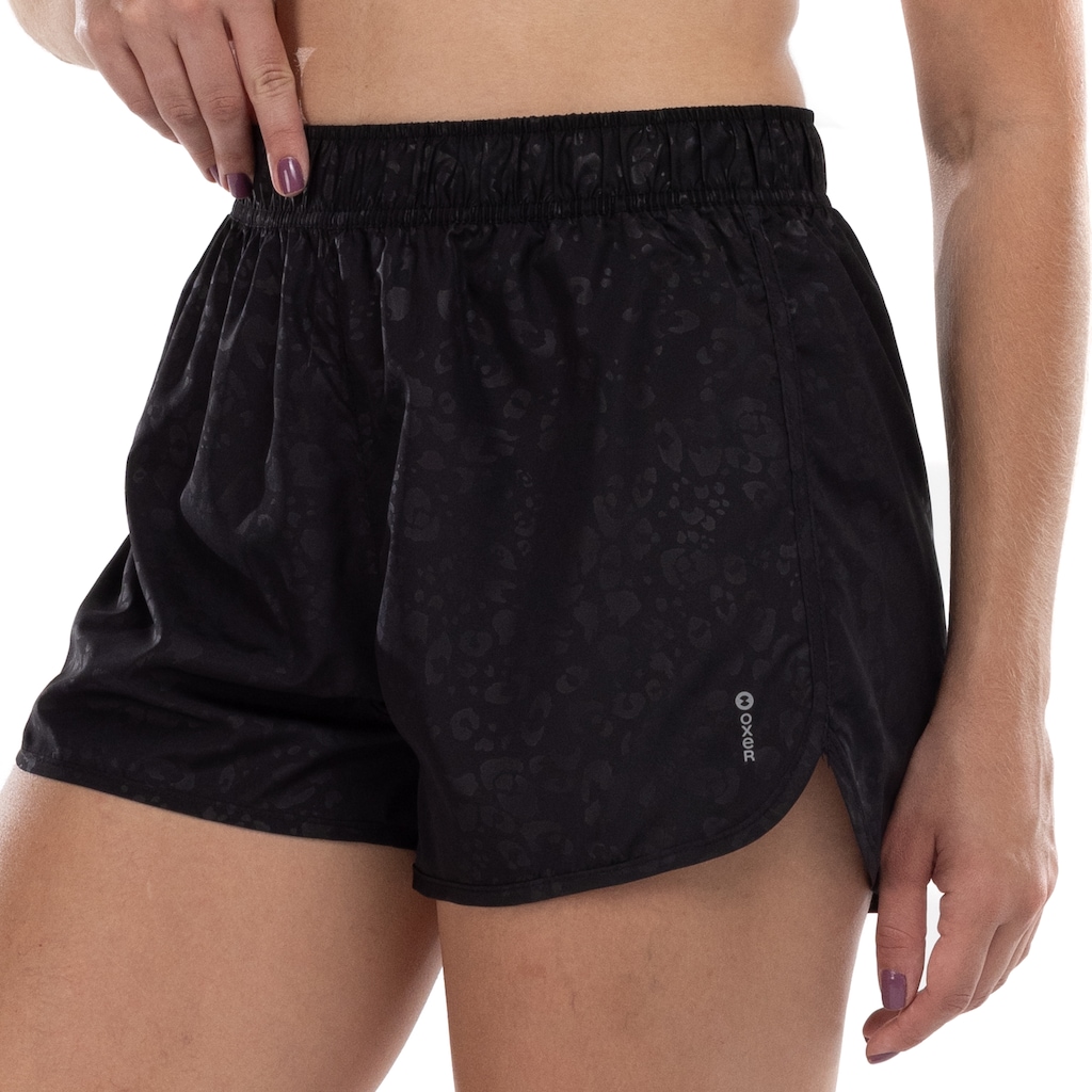 Bermuda Feminina Oxer Básico Print com Bolsa