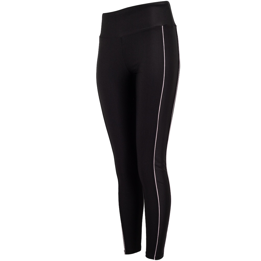 Calça Legging Feminina Oxer Zig Lateral Média Compressão Cintura Média