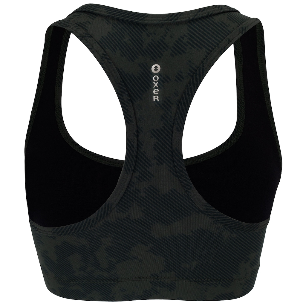 Imagem 2 do produto Top Fitness sem Bojo Oxer Média Sustentação Campeão Print Adulto