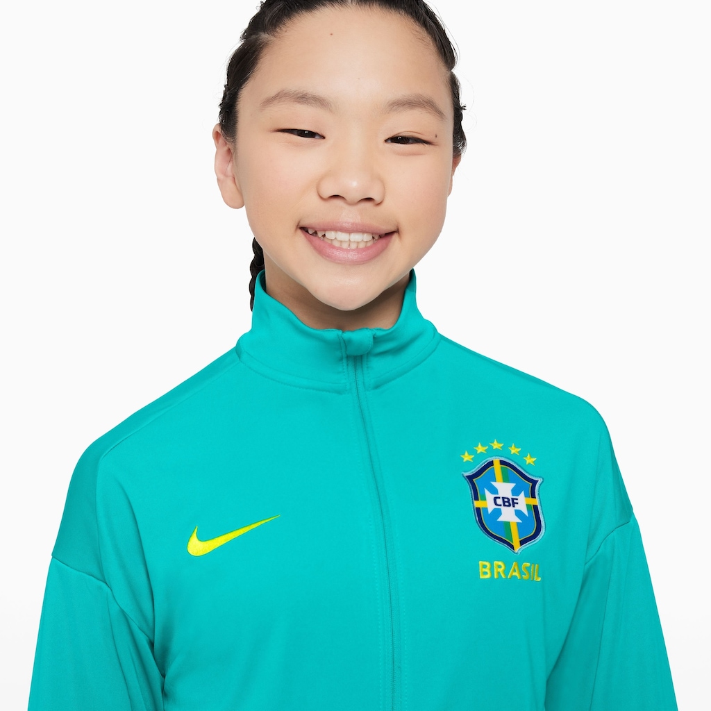 Imagem 2 do produto Conjunto de Agasalho Infantil da Seleção do Brasil CBF Nike Academy Pro