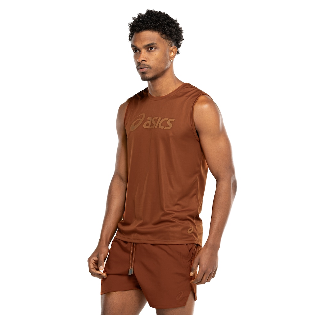 Camiseta Regata Masculina ASICS Logo