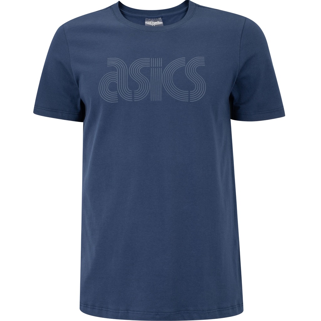 Camiseta Masculina ASICS Manga Curta Box Logo