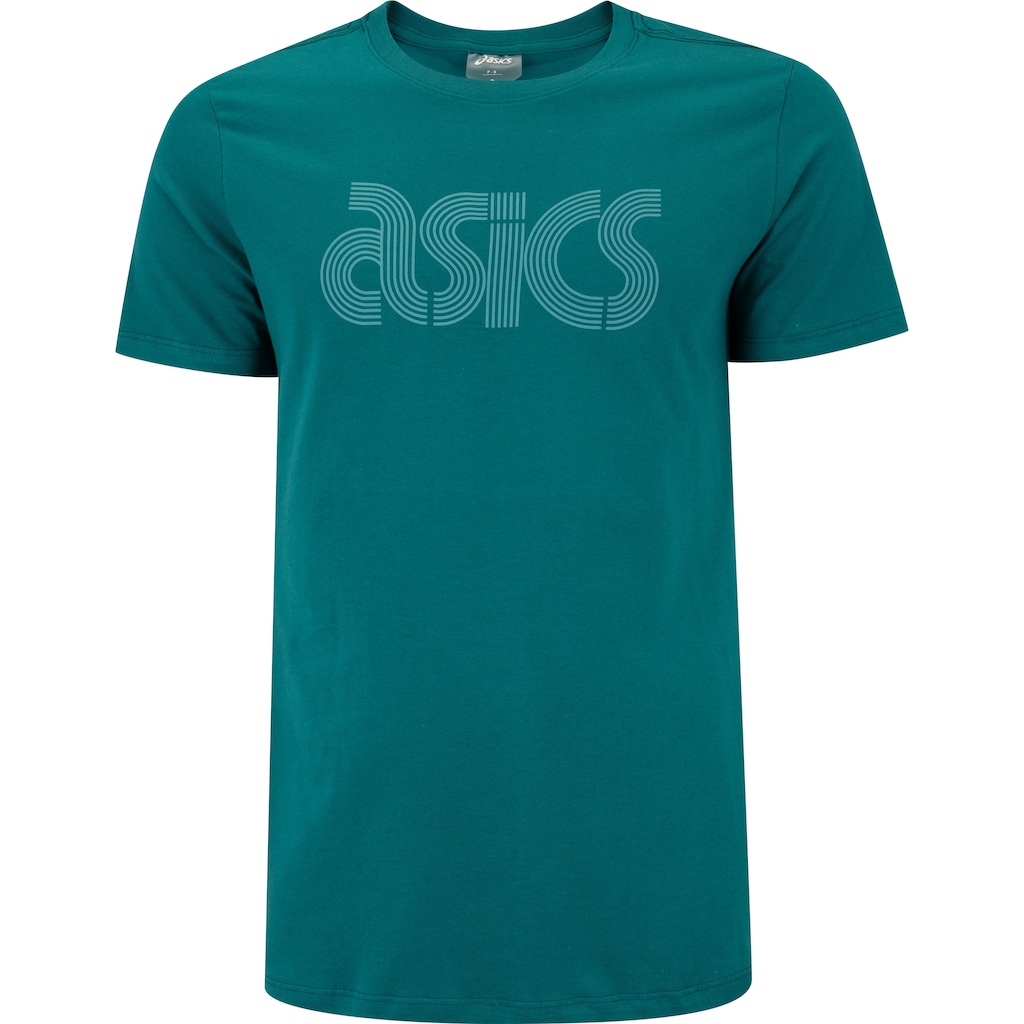 Camiseta Masculina ASICS Manga Curta Box Logo