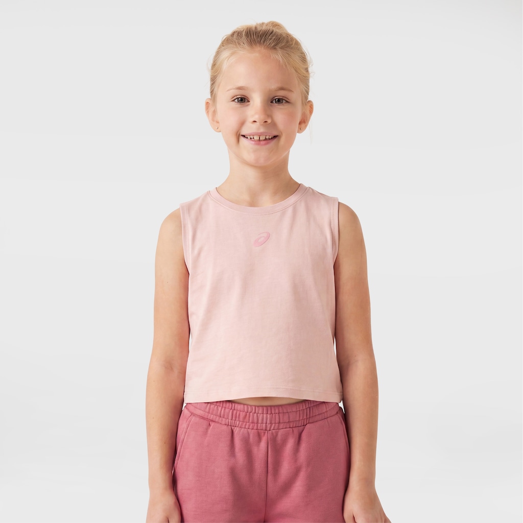 Blusa Cropped Regata Infantil ASICS