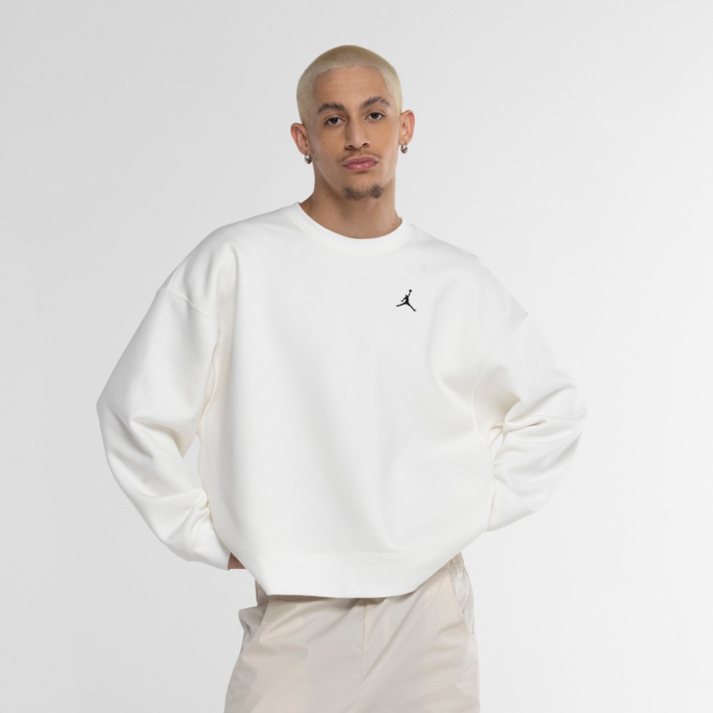 Imagem 3 do produto Blusa de Moletom Jordan Nike Brooklyn Fleece Crew