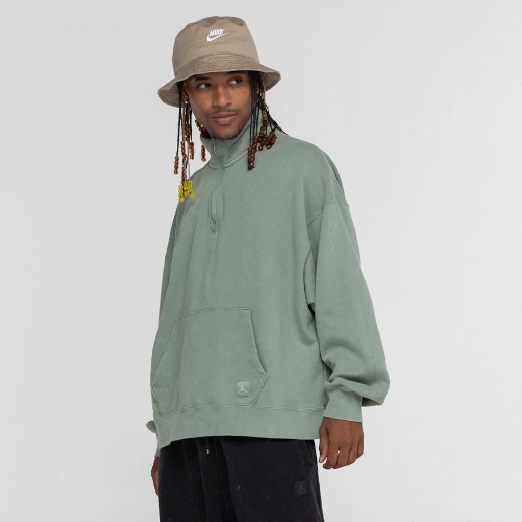 Imagem 4 do produto Blusa de Moletom Nike Air Jordan Flight Fleece QTR ZIP