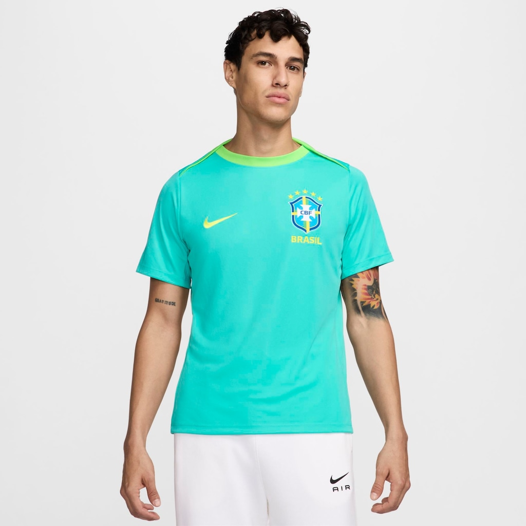 Camisa Seleção do Brasil Nike Masculina Dri-FIT Academy Pro