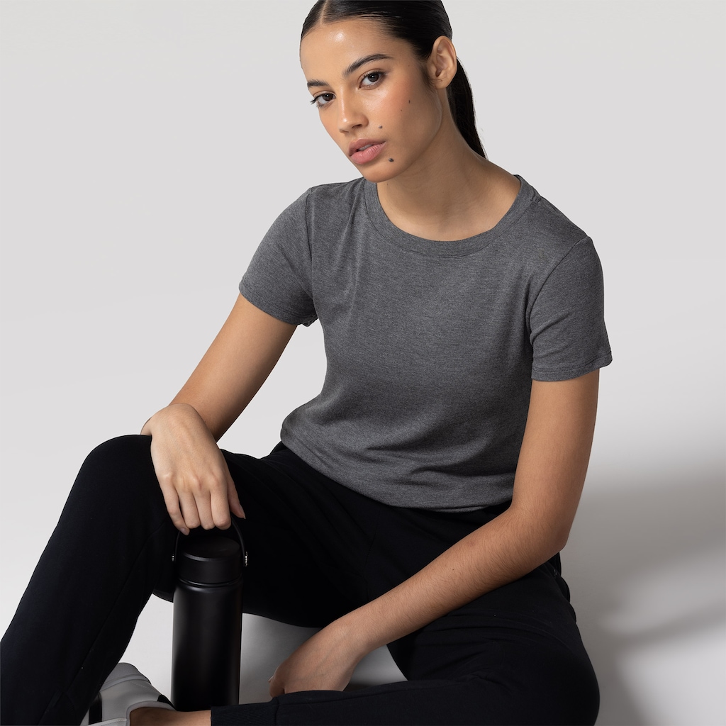 Camiseta Feminina Oxer Manga Curta Cord