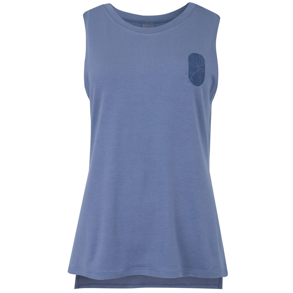 Camiseta Regata Feminina Oxer Alongada Estampada - Foto 1