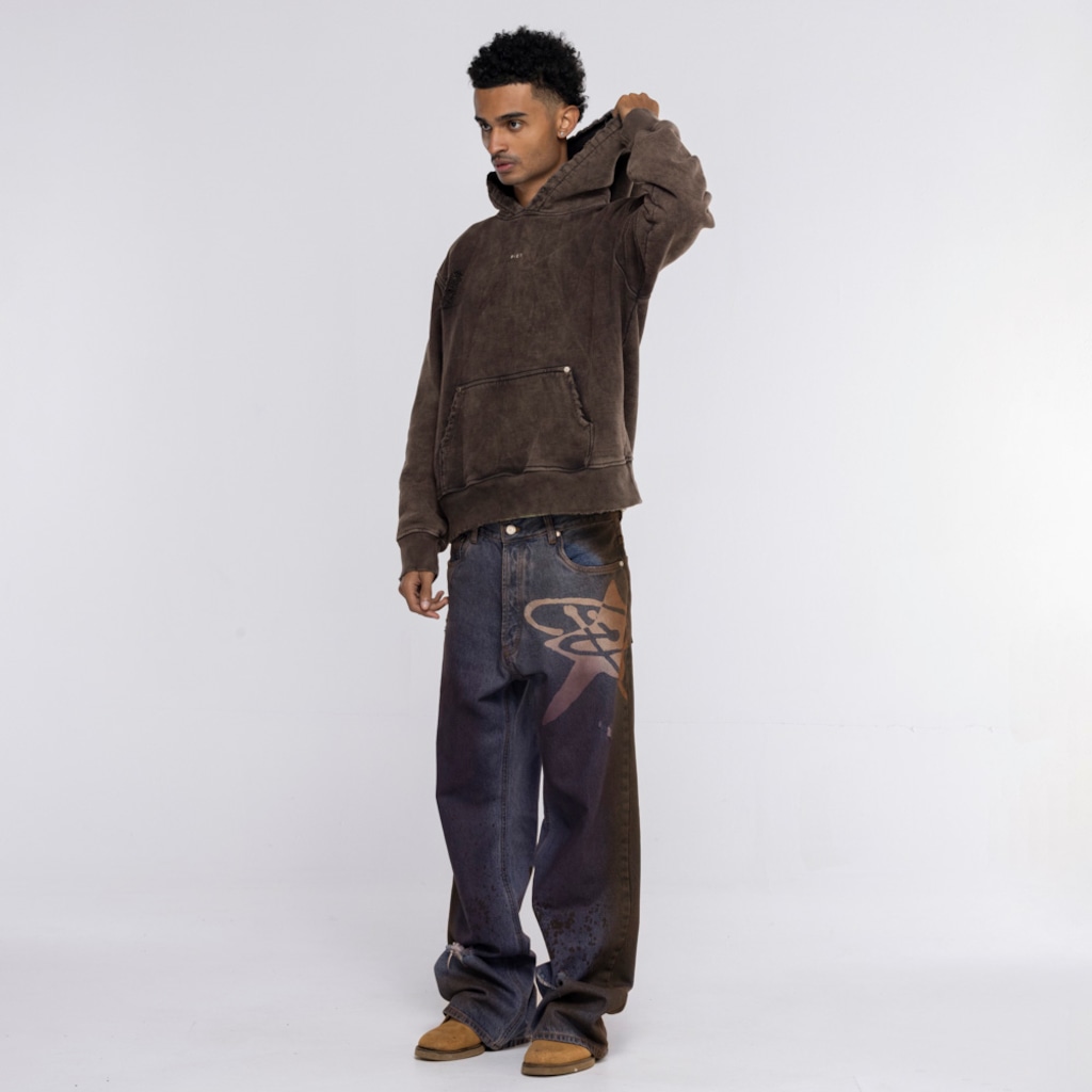 Imagem 2 do produto Blusa de Moletom Piet com Capuz Logo Hoodie