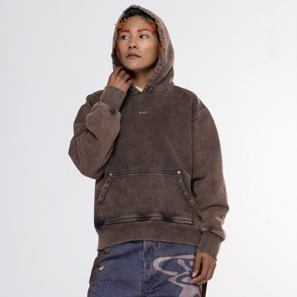Imagem 4 do produto Blusa de Moletom Piet com Capuz Logo Hoodie