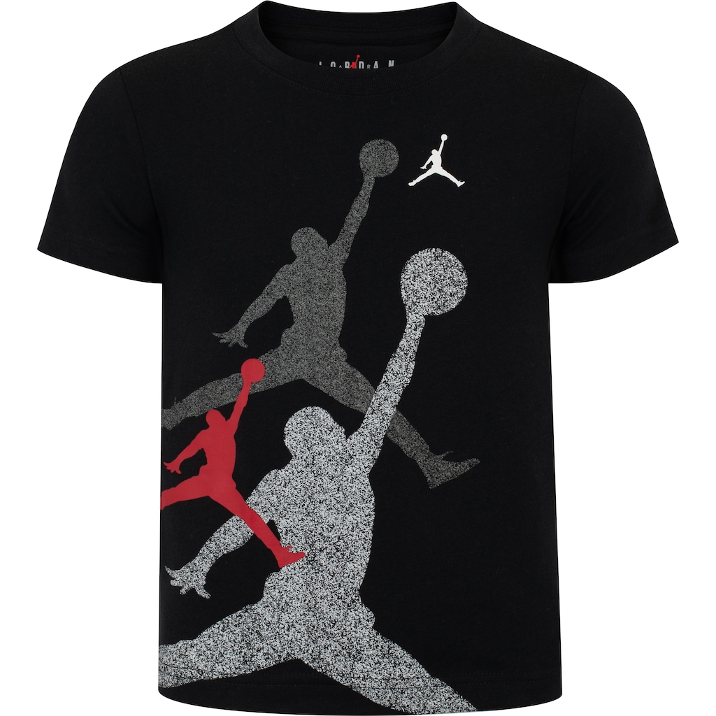 Camiseta Infantil Jordan Nike Gradient Stacked Jupman - Foto 1