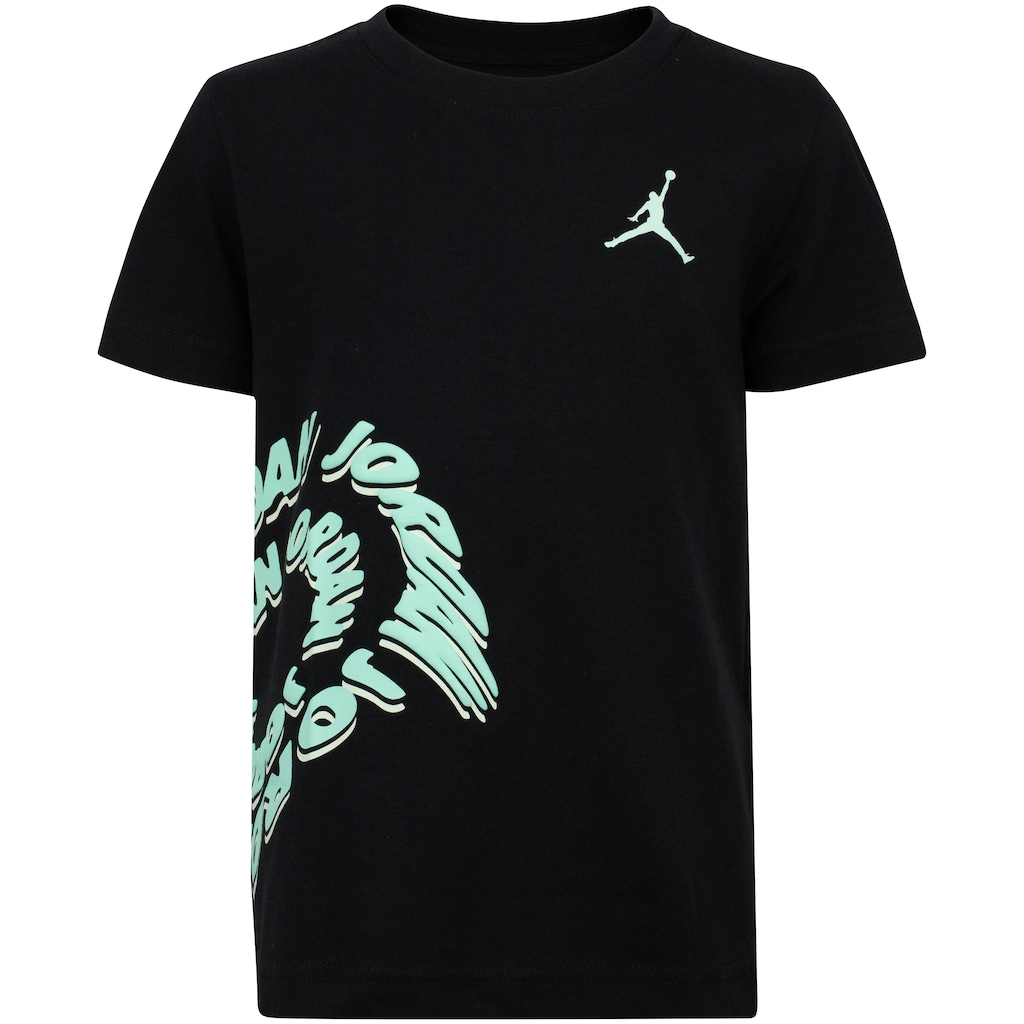 Camiseta Jordan Infantil Nike Manga Curta Warpded Galexy
