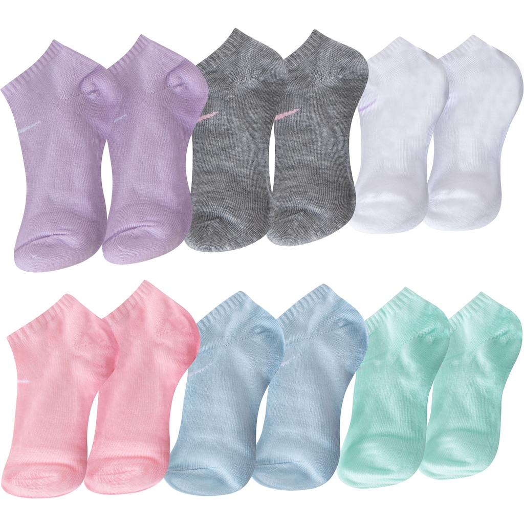 Imagem 2 do produto Kit de Meias Nike Wild Flower Infantil com 6 Pares