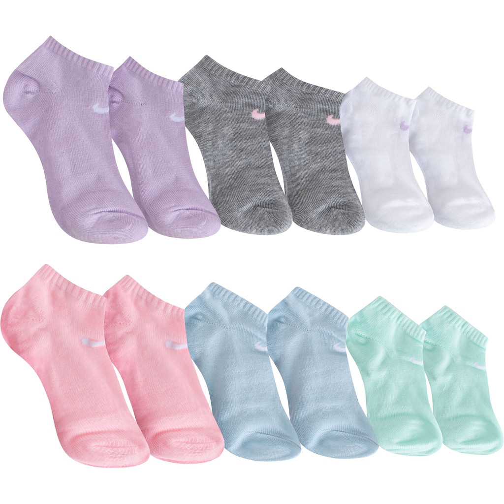 Imagem 1 do produto Kit de Meias Nike Wild Flower Infantil com 6 Pares