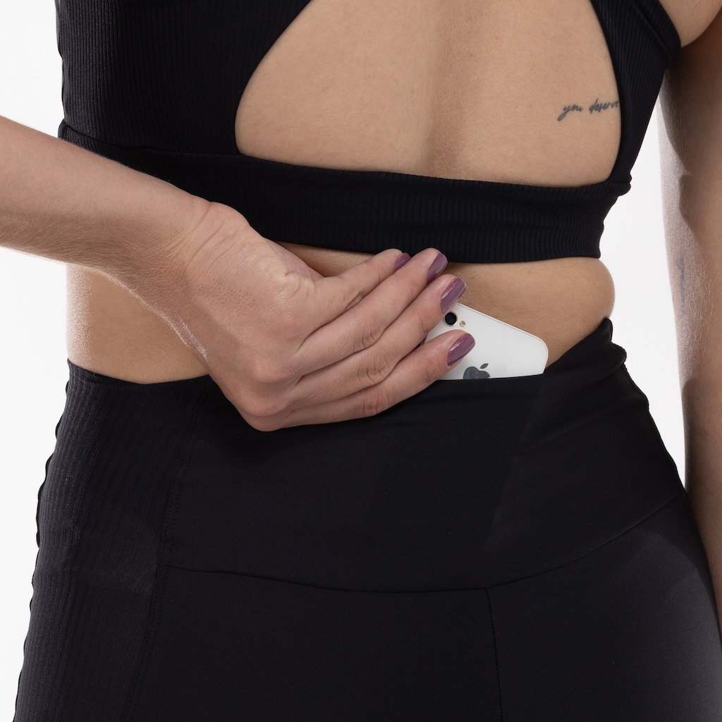 Imagem 5 do produto Calça Legging Feminina ASICS Rib Recortes Bin